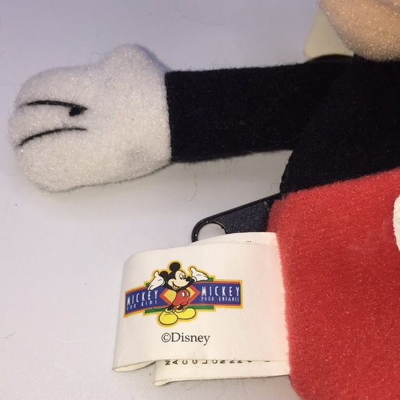 Disney Mickey Mouse Plush Keychain with Zippered Pouch - Picture 5 of 12